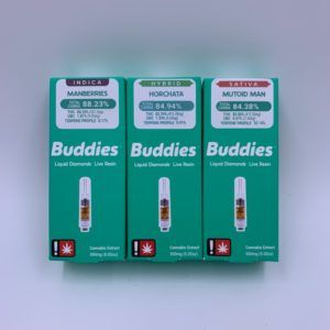 Buddies 1/2g Live Resin Cartridge