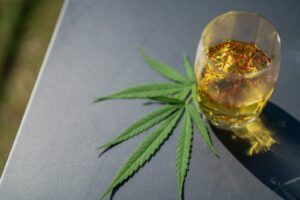 Cannabis drinks Portland at Greeley Gallery
